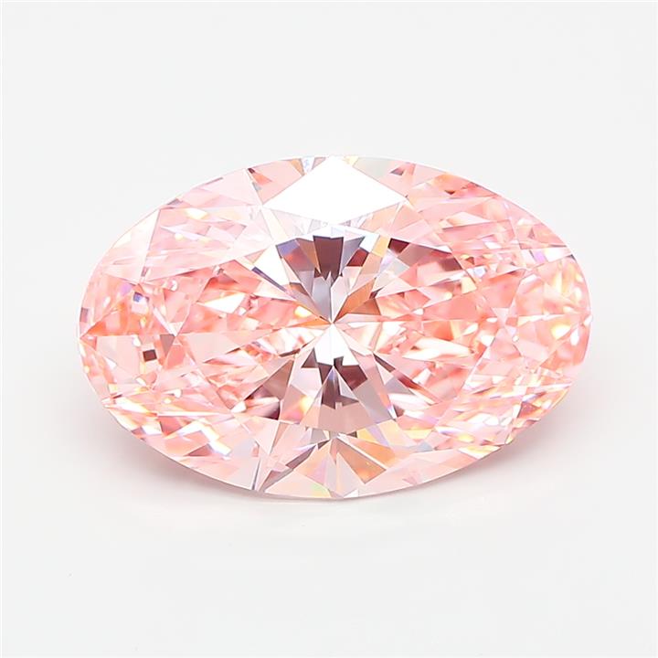 5.01 ct. oval Lab Grown Diamond front image