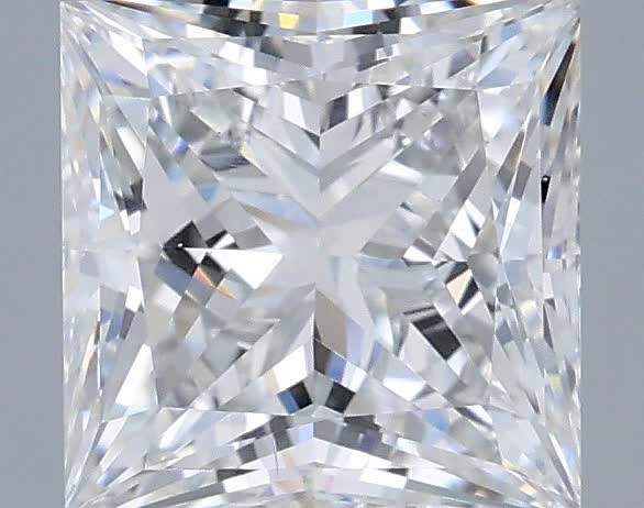 2.01 ct. princess Lab Grown Diamond front image