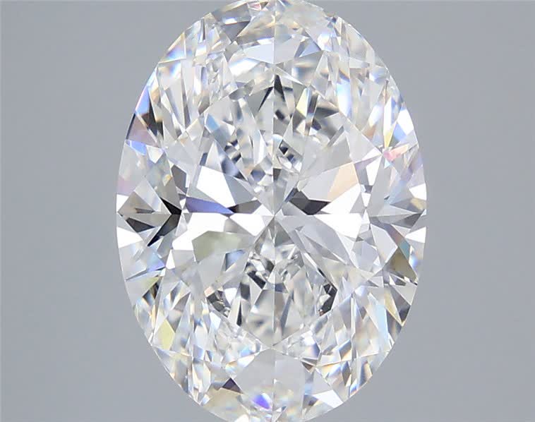 4.50 ct. oval Lab Grown Diamond front image