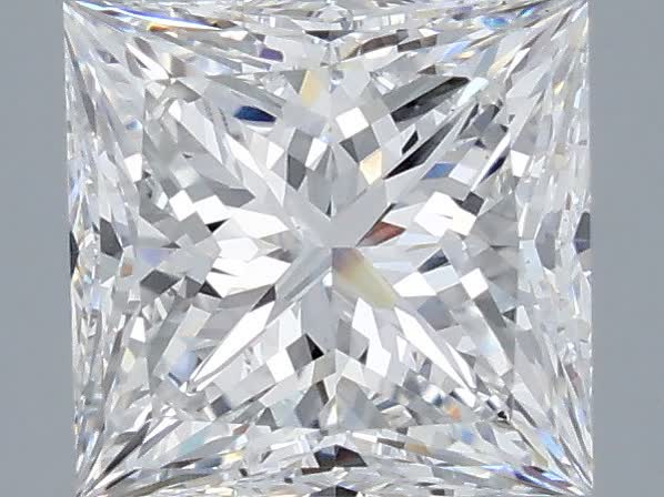 3.03 ct. princess Lab Grown Diamond front image
