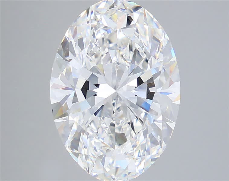4.02 ct. oval Lab Grown Diamond front image