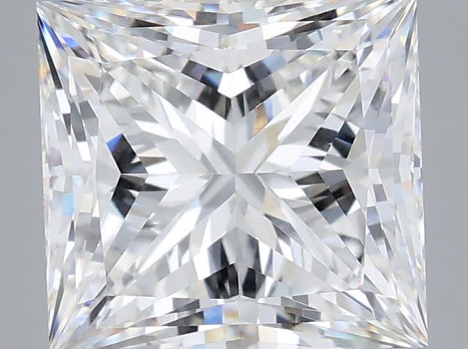 3.05 ct. princess Lab Grown Diamond front image