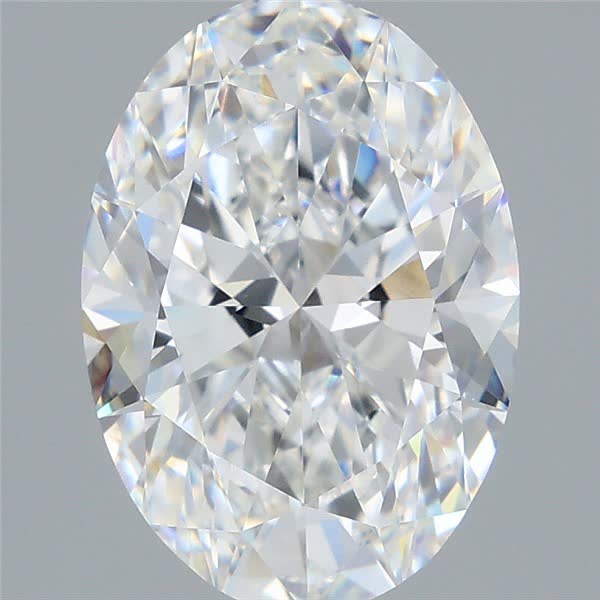 4.02 ct. oval Lab Grown Diamond front image