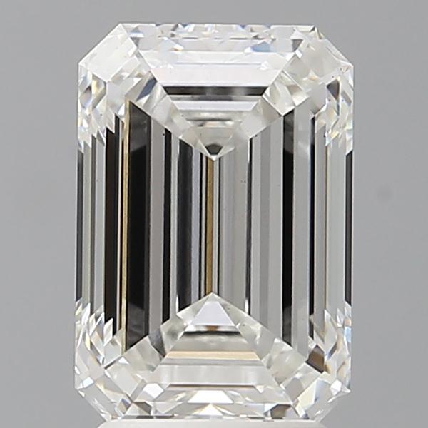 3.00 ct. emerald Lab Grown Diamond front image