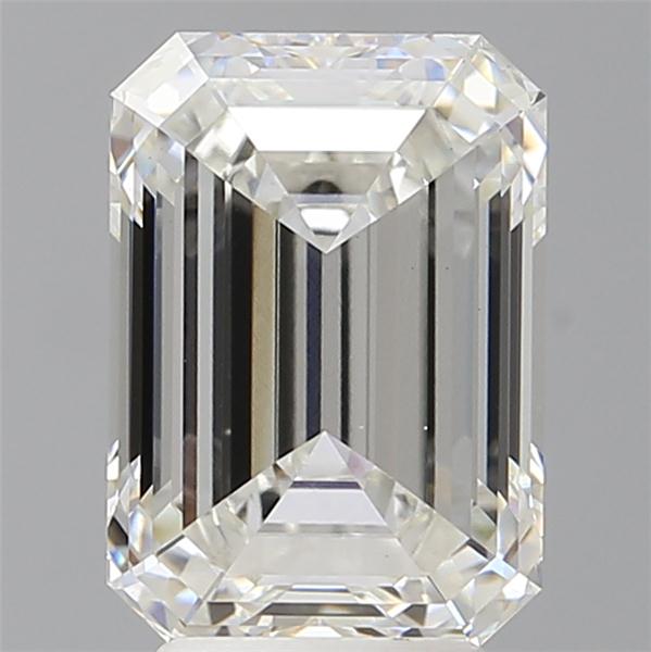 4.06 ct. emerald Lab Grown Diamond front image