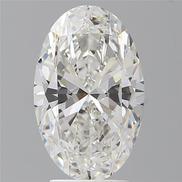 3.58 ct. oval Lab Grown Diamond front image