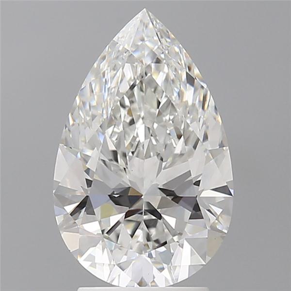 3.02 ct. pear Lab Grown Diamond front image