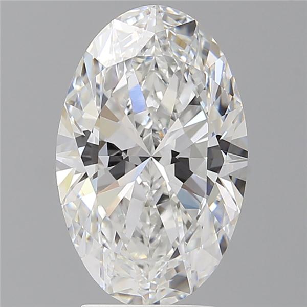 3.55 ct. oval Lab Grown Diamond front image