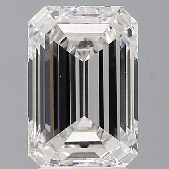 3.01 ct. emerald Lab Grown Diamond front image