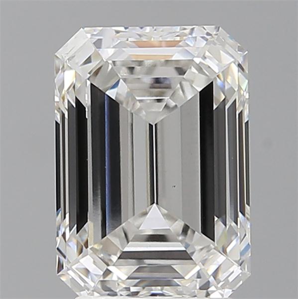 3.50 ct. emerald Lab Grown Diamond front image