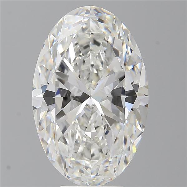 8.05 ct. oval Lab Grown Diamond front image