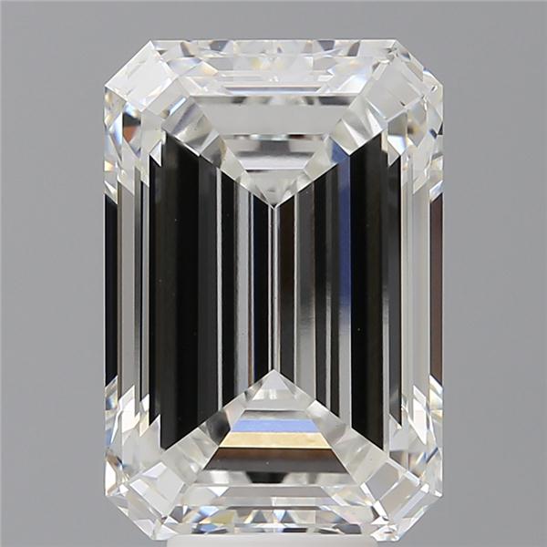 8.58 ct. emerald Lab Grown Diamond front image