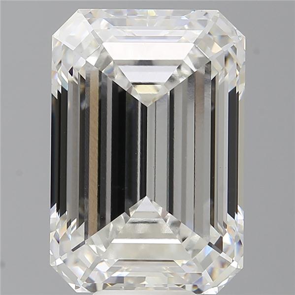 11.56 ct. emerald Lab Grown Diamond front image