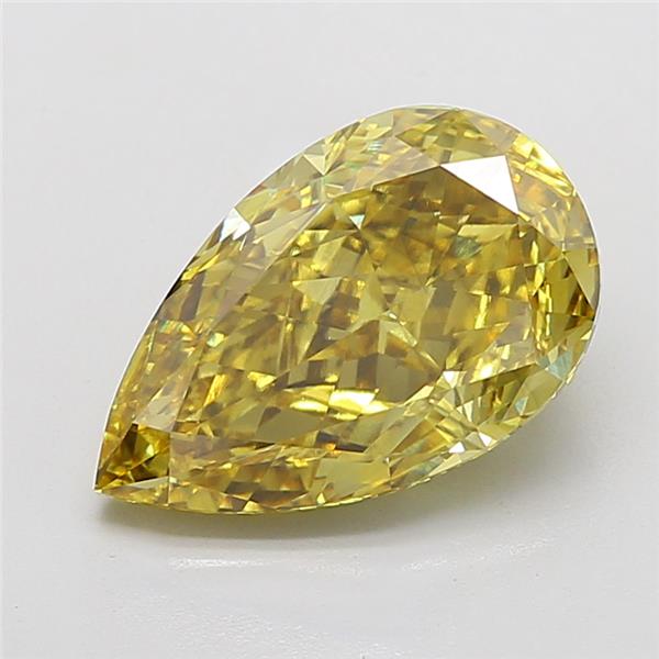 7.08 ct. pear Lab Grown Diamond front image