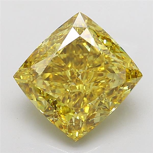 7.61 ct. cushion Lab Grown Diamond front image