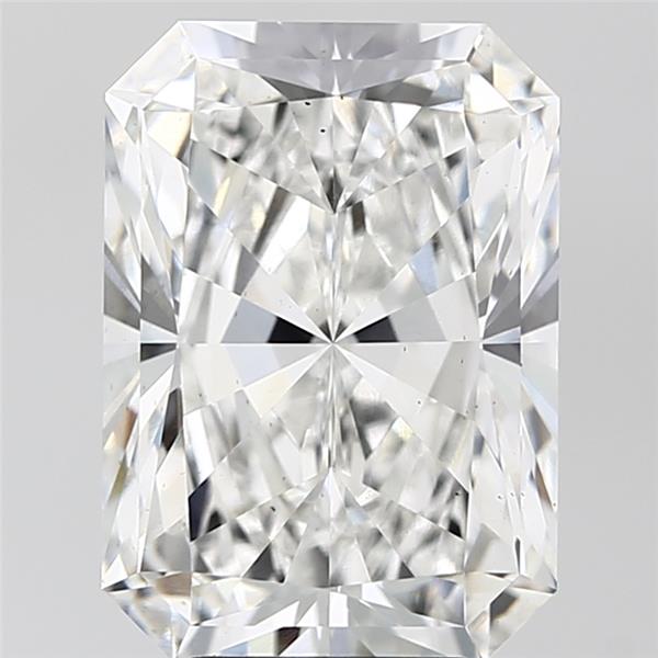 6.04 ct. radiant Lab Grown Diamond front image