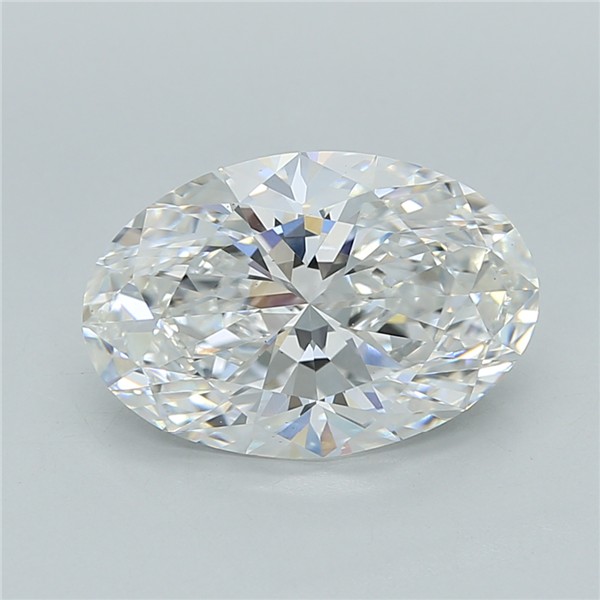 3.03 ct. oval Lab Grown Diamond front image