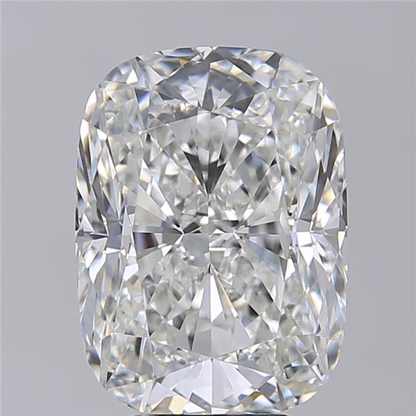 7.01 ct. cushion Lab Grown Diamond front image