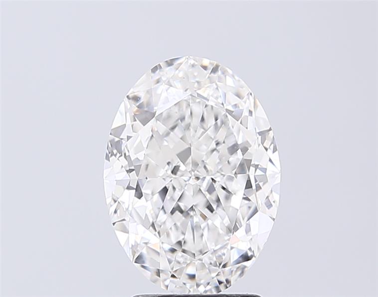 3.02 ct. oval Lab Grown Diamond front image