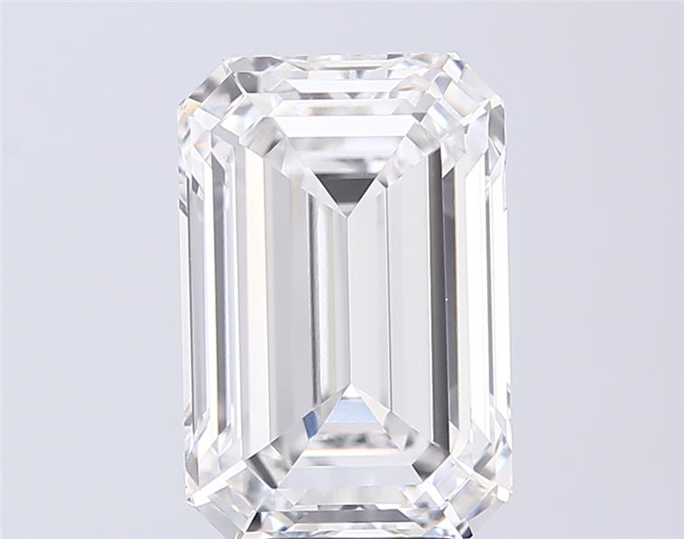 7.05 ct. emerald Lab Grown Diamond front image