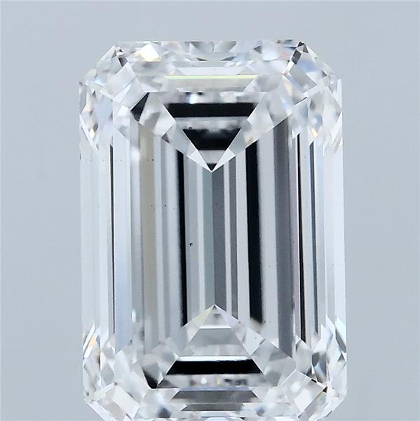 4.24 ct. emerald Lab Grown Diamond front image