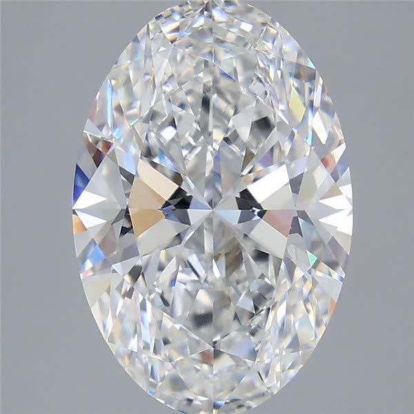 4.02 ct. oval Lab Grown Diamond front image