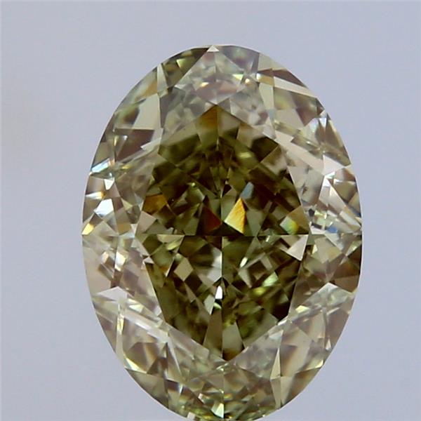 3.06 ct. oval Lab Grown Diamond front image
