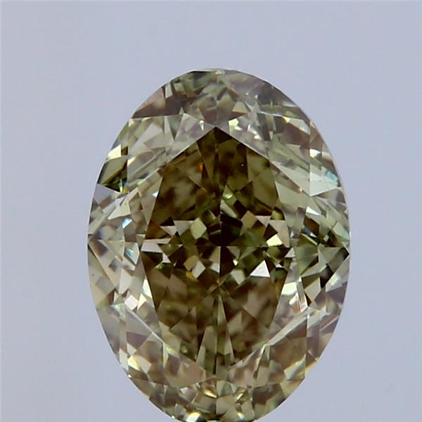 3.03 ct. oval Lab Grown Diamond front image