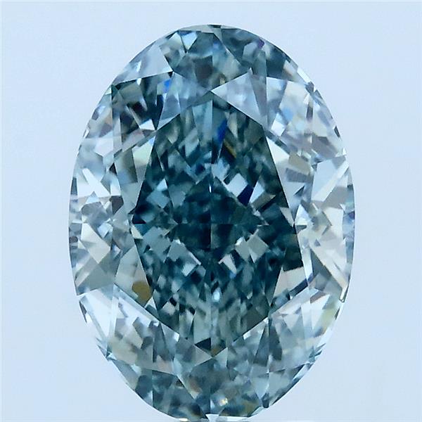 3.08 ct. oval Lab Grown Diamond front image