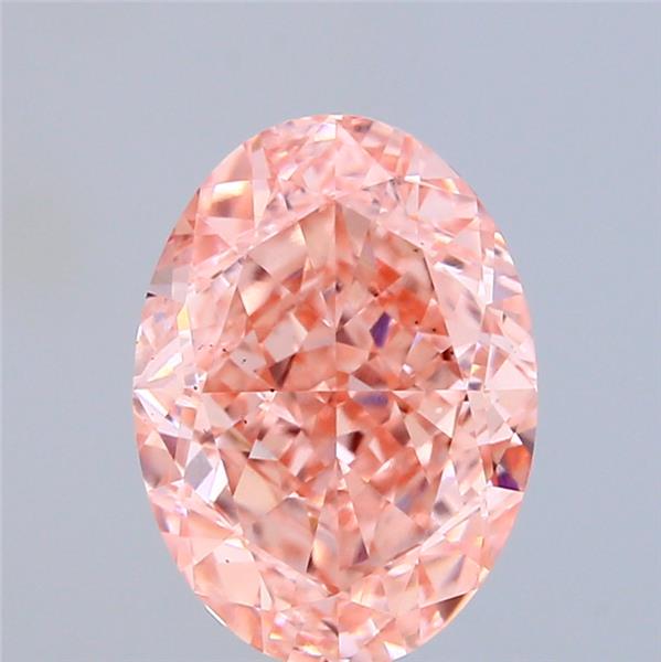 3.12 ct. oval Lab Grown Diamond front image