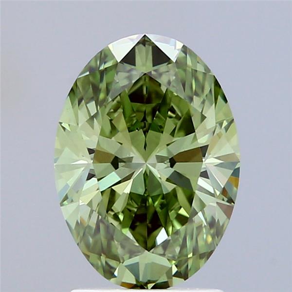 2.06 ct. oval Lab Grown Diamond front image