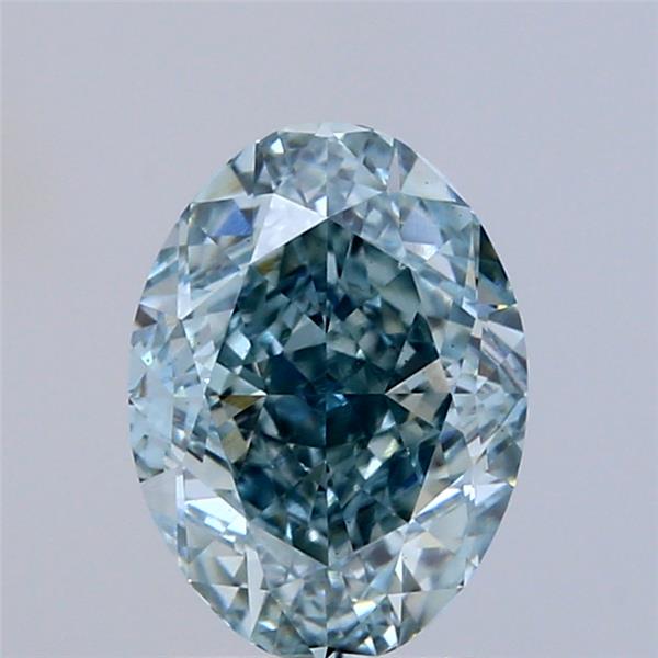 2.09 ct. oval Lab Grown Diamond front image