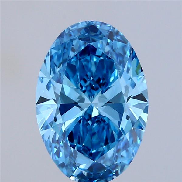 2.50 ct. oval Lab Grown Diamond front image