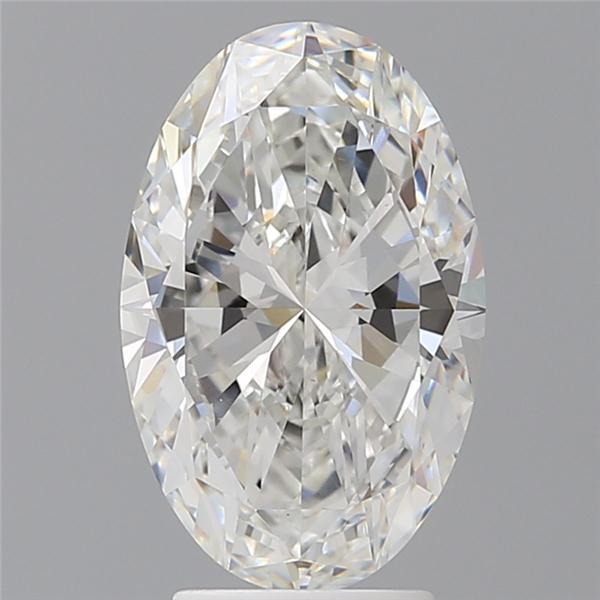 3.50 ct. oval Lab Grown Diamond front image