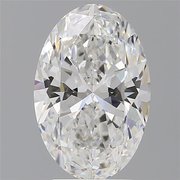 3.58 ct. oval Lab Grown Diamond front image