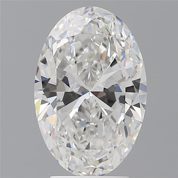 3.56 ct. oval Lab Grown Diamond front image