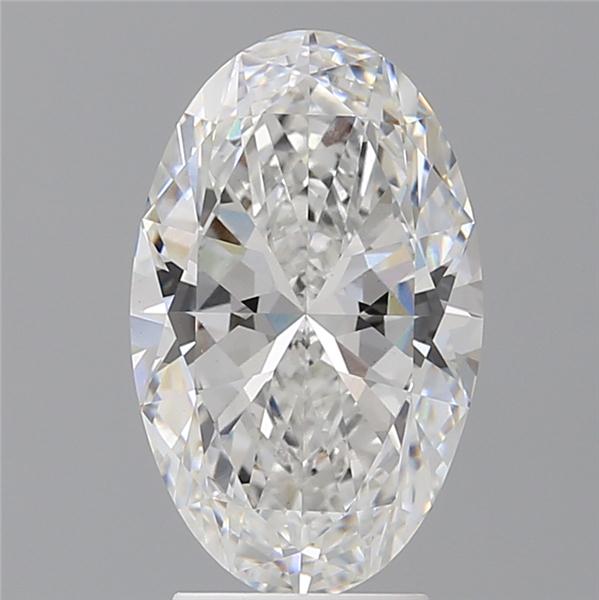 3.50 ct. oval Lab Grown Diamond front image