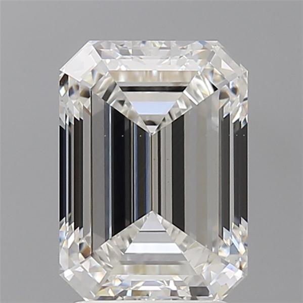 3.07 ct. emerald Lab Grown Diamond front image