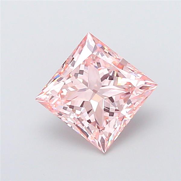 3.03 ct. princess Lab Grown Diamond front image