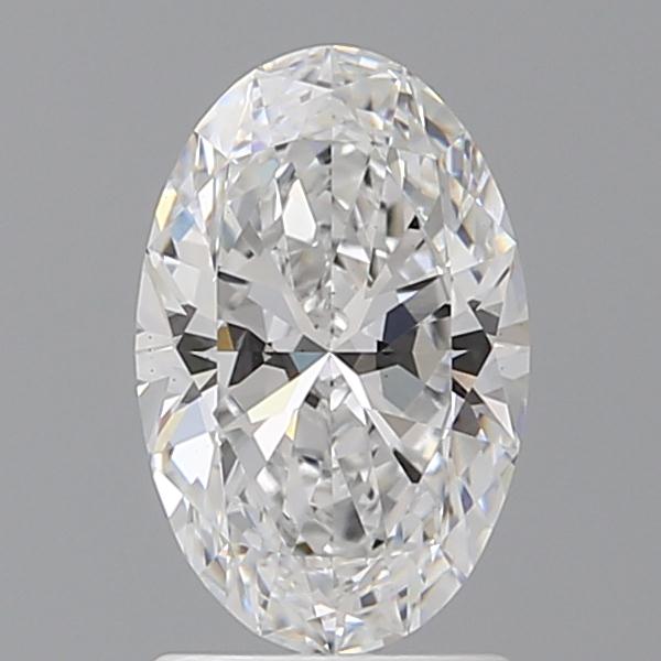 1.59 ct. oval Lab Grown Diamond front image
