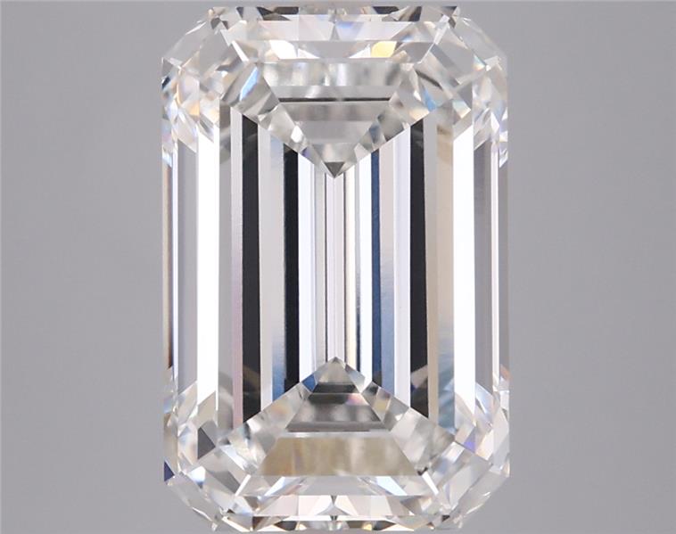 5.52 ct. emerald Lab Grown Diamond front image