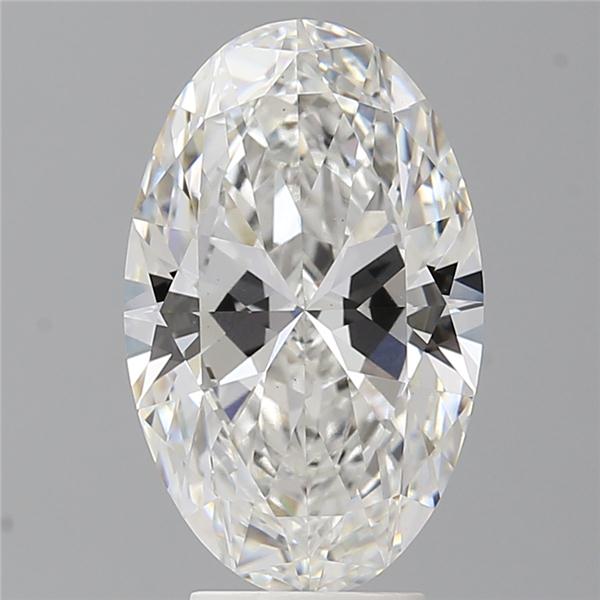 4.57 ct. oval Lab Grown Diamond front image
