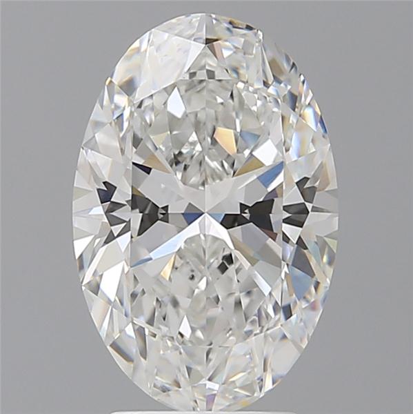 3.55 ct. oval Lab Grown Diamond front image