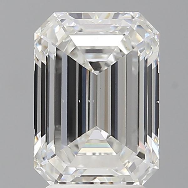 3.05 ct. emerald Lab Grown Diamond front image