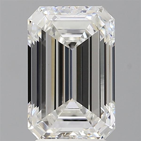 3.08 ct. emerald Lab Grown Diamond front image