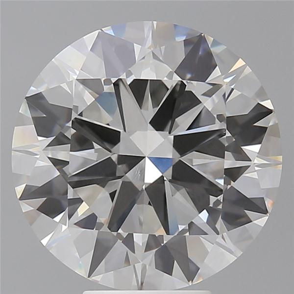 7.07 ct. round Lab Grown Diamond front image