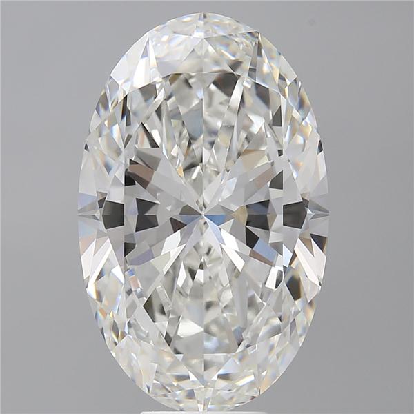9.58 ct. oval Lab Grown Diamond front image