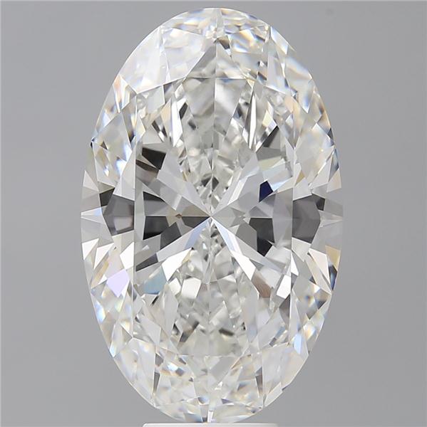 9.59 ct. oval Lab Grown Diamond front image