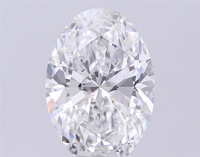 5.06 ct. oval Lab Grown Diamond front image