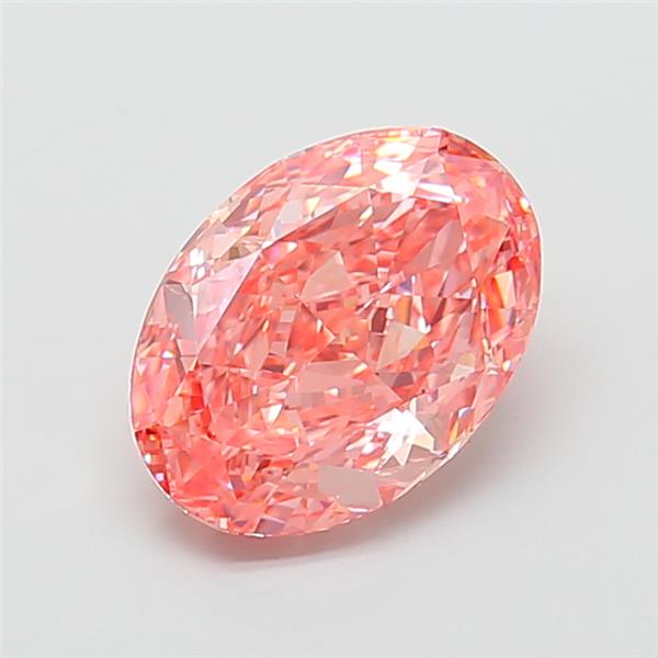 5.01 ct. oval Lab Grown Diamond front image